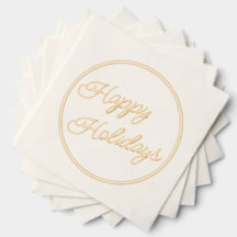 Classy December Happy Holidays