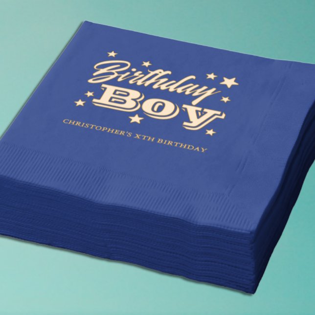 Servilletas Con Brillo Cumpleaños de las estrellas (Subido por el creador)