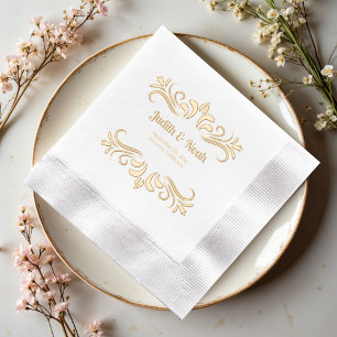 Servilletas Con Brillo Elegante Boda lujoso
