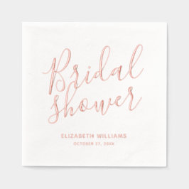 Servilletas Con Brillo Elegante Fiesta de Moda Boho Bridal Shower