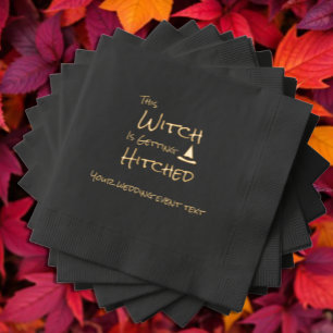 Servilletas Con Brillo Esta bruja se va a casar