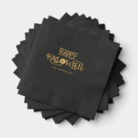 Fiesta de Halloween Black Gold Happy