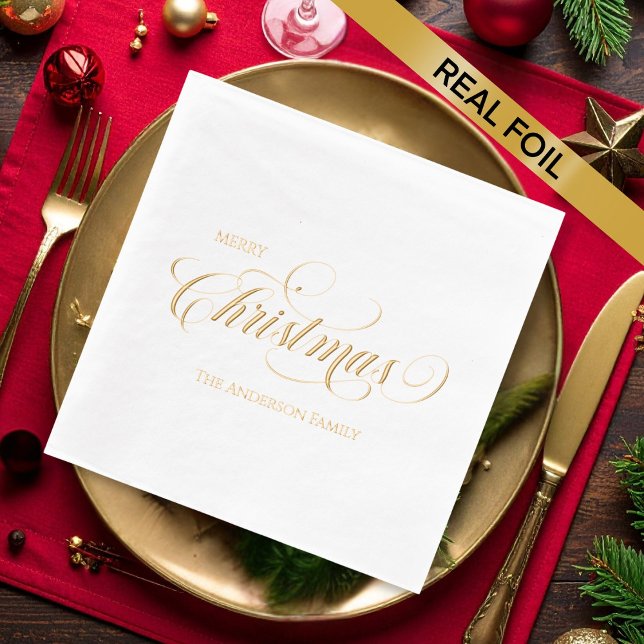 Servilletas Con Brillo Fiesta de navidades (Subido por el creador)