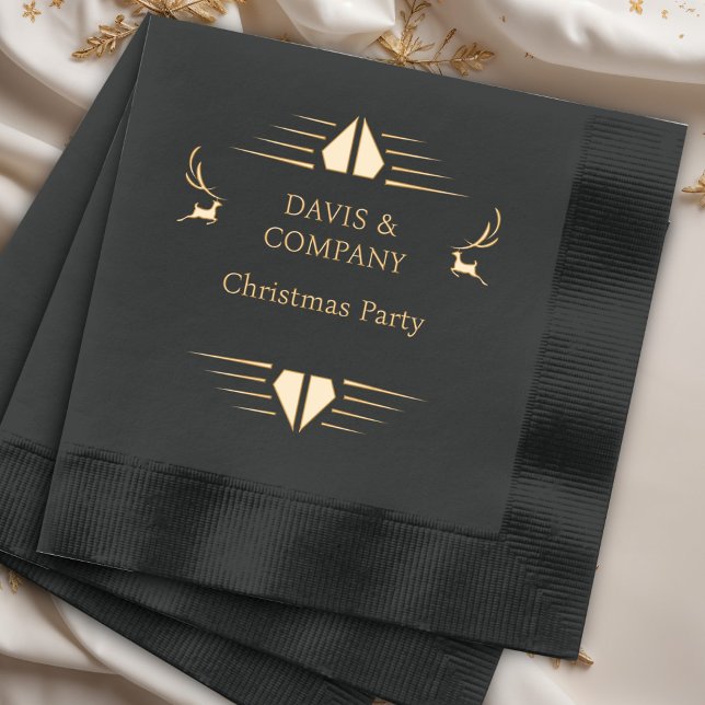 Servilletas Con Brillo Fiesta de Navidades corporativos personalizados (Subido por el creador)