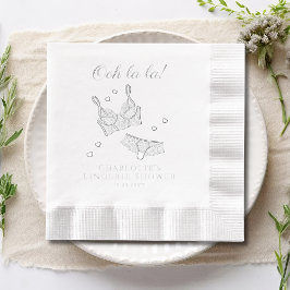 Servilletas Con Brillo Fiesta de Ropa Interior Despedida de Soltera