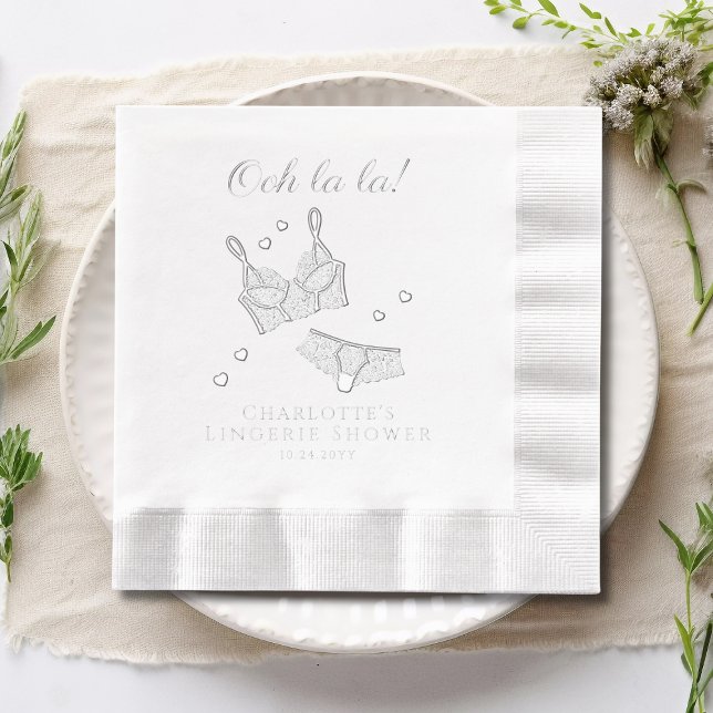 Servilletas Con Brillo Fiesta de Ropa Interior Despedida de Soltera (Subido por el creador)