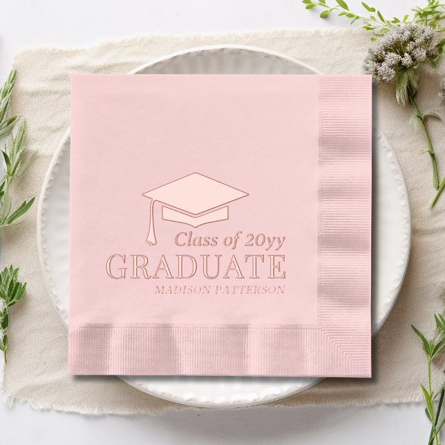 Servilletas Con Brillo Graduación de Graduación de Nombre Personalizado (Subido por el creador)