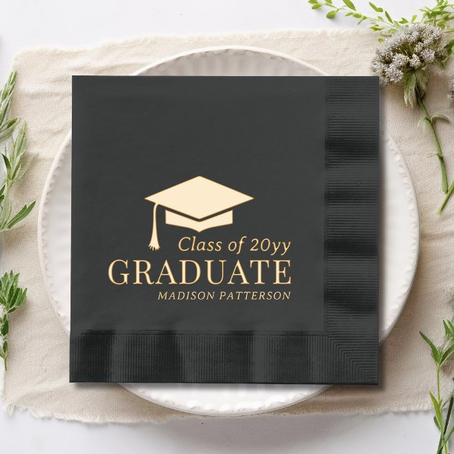 Servilletas Con Brillo Graduación de Graduación de Nombre Personalizado (Subido por el creador)