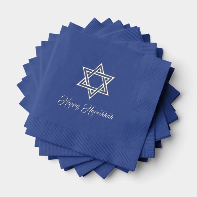Servilletas Con Brillo Hanukkah (Insitu (apilados))