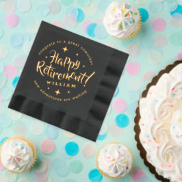 Servilletas Con Brillo Jubilación de estrellas divertidas Nuevas aventura