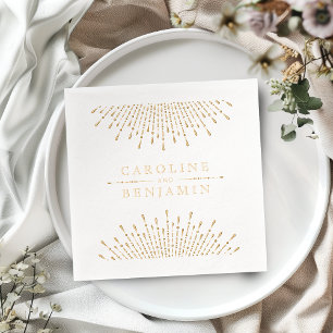 Servilletas Con Brillo Lujo glam brillo deco boda vintage
