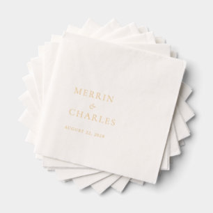 Servilletas Con Brillo Merrin Elegant Wedding