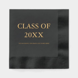 Servilletas Con Brillo Partido de Graduación