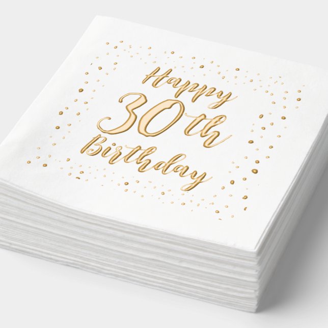 Servilletas Con Brillo Personalizado divertida  Relieve metalizado de cum (Detalle)