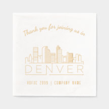 Relieve metalizado dorado Personalizado Denver Cor