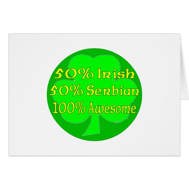 servio el 100% del irlandés el 50% del 50% (Anverso (Horizontal))