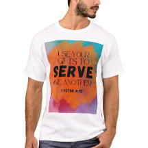 Servir con camiseta Grace