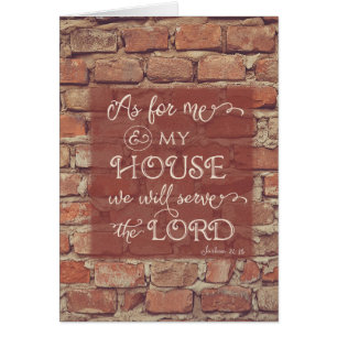 Serviremos al Señor - Josué 24:15