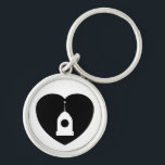 ¡Servos I <3! llavero en negro<br><div class="desc">¡Tienen sensaciones también,  usted sabe!</div>