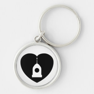 ¡Servos I <3! llavero en negro