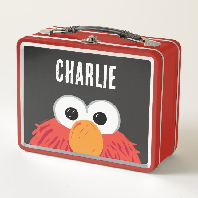 Sesame Street | Cara Grande de Elmo Personalizada (Anverso)