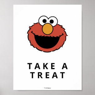 Sesame Street Póster de cumpleaños de Elmo