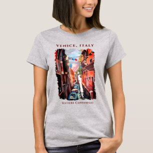 Sestiere Cannaregio   Venecia, camiseta italiana