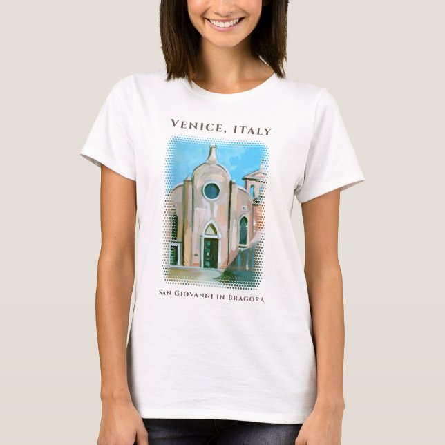 Sestiere Castello - Venecia, camiseta italiana (Anverso)