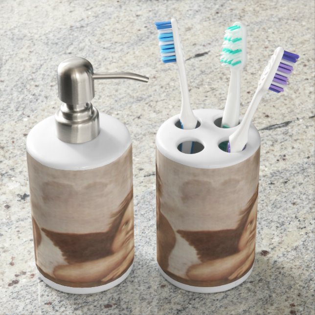 Set De Baño Ángeles de Raphael (Anverso)