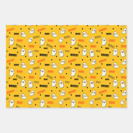 Set de hojas de papel de regalo Booo!