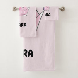 Set de lavabo y toallas de baño personalizado, Pri