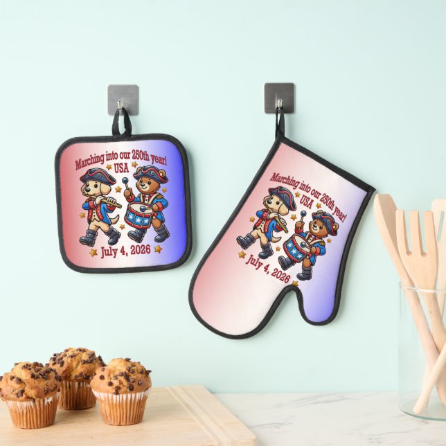 Set De Manoplas 4 de julio 2014: 250 Aniversario Semiquincentenari (Insitu (colgante))