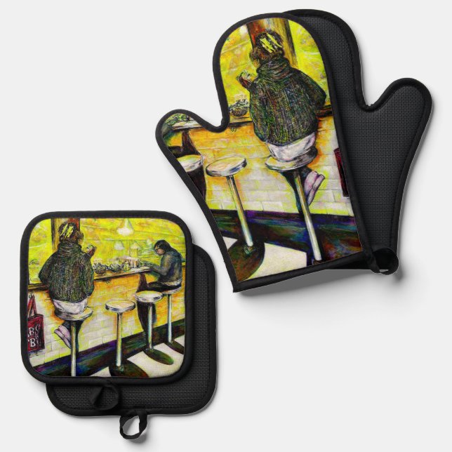 Set De Manoplas A Day Off from Crazy (Anverso/Reverso)