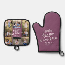 Abuela morada regalo multifoto