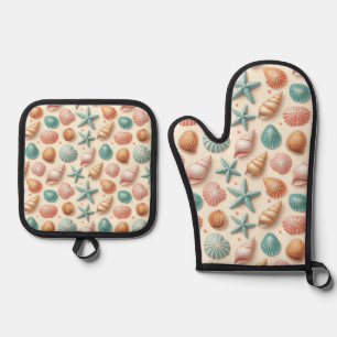 Set De Manoplas Abundancia de Conchas