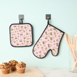 Set De Manoplas Accesorio de cocina acogedor para fresa suave -