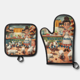 Set De Manoplas Acogedor del país