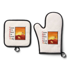 Acrónimo de Cristo Oven Mitt & Pot Holder