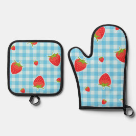 Set De Manoplas Agarra ollas y guantes de horno