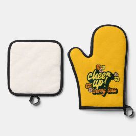 SET DE MANOPLAS AGUANTALO PREOCUPA MENOS MITT DE HORNO Y AGARRADOR