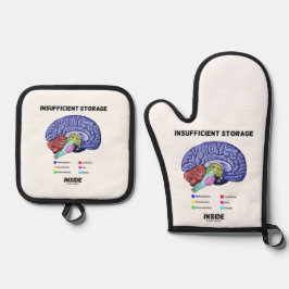 Set De Manoplas Almacenamiento insuficiente dentro Anatomía Humor 