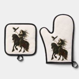 Set De Manoplas Almohada decorativa de la colección "La Llave"