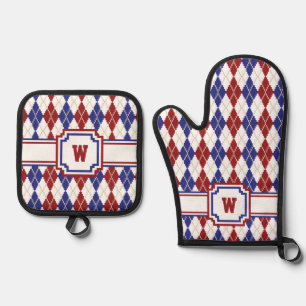 Set De Manoplas Americana Argyle