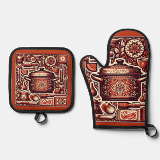 Set De Manoplas Amor al primer pan