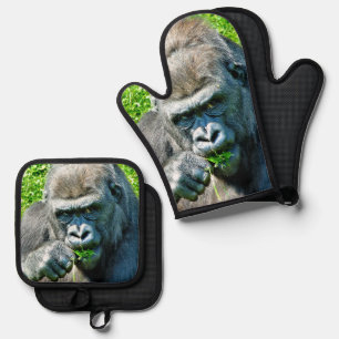 SET DE MANOPLAS ANIMALES SALVAJES - GORILLAS
