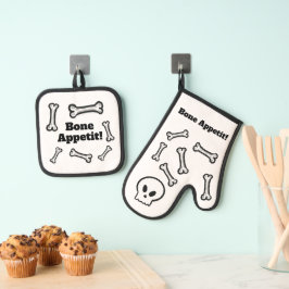 Set De Manoplas ¡Apetito óseo!