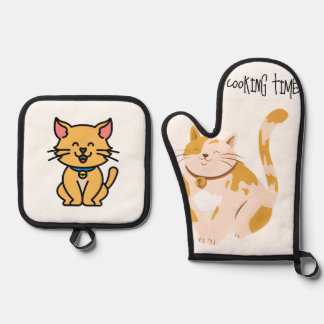 Set De Manoplas apron