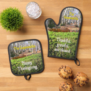 Set De Manoplas Árbol caído en otoño de Moscú - Personalizado