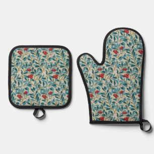 Set De Manoplas Árbol Redberry, William Morris