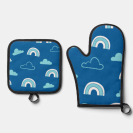 Set De Manoplas Arcoiris